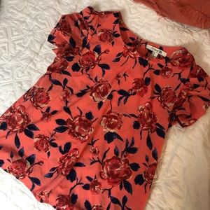 Floral f21 blouse